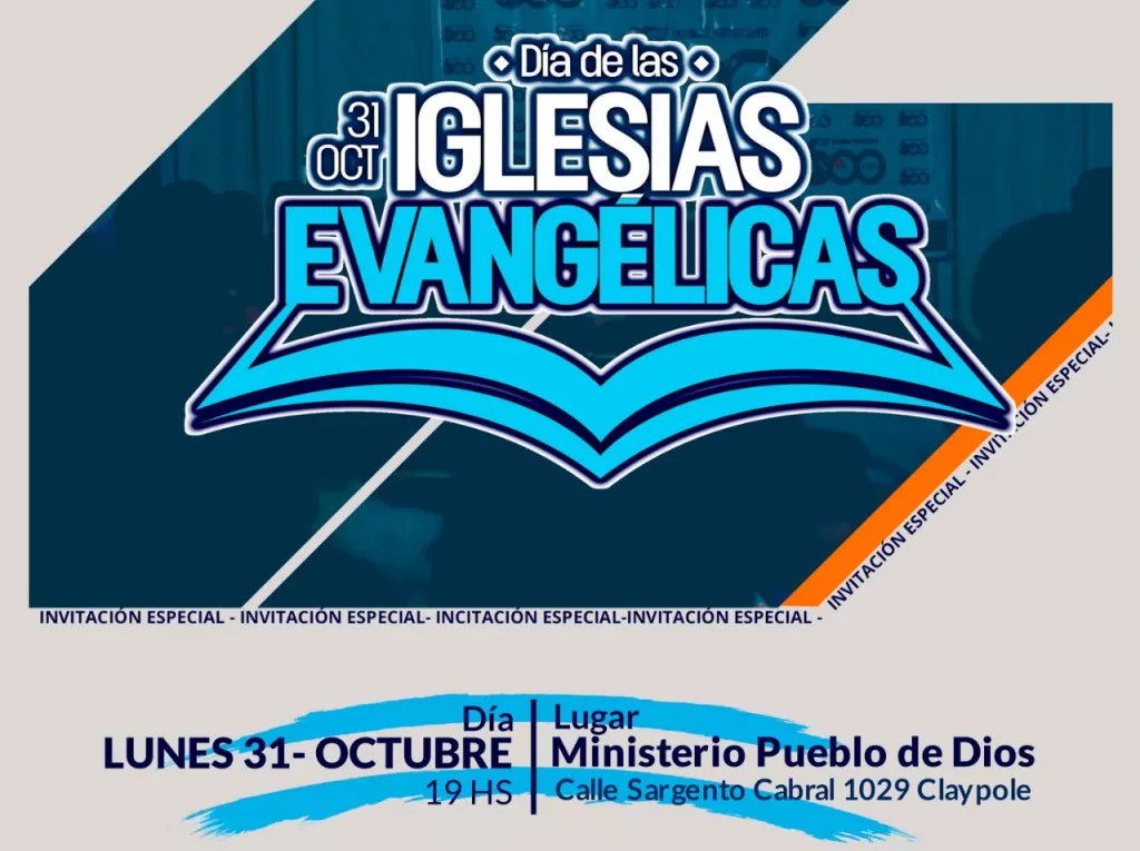 Pastores Unidos de Zona Sur organizan una celebración por el Día de las Iglesias  Evangélicas