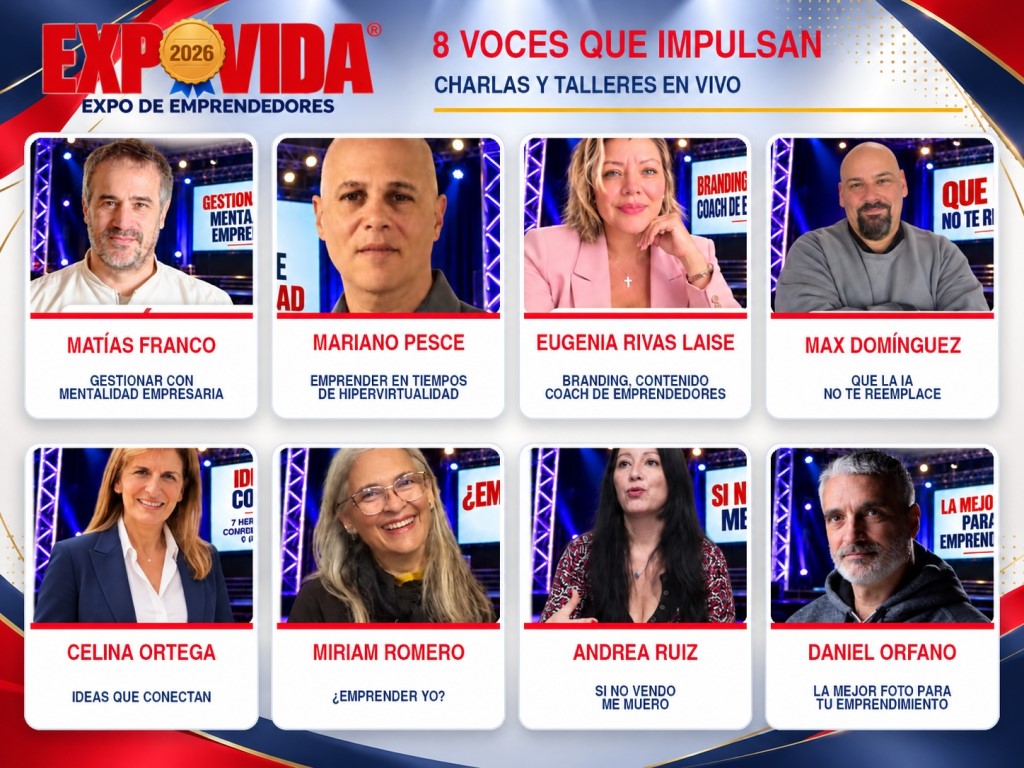 ExpoVida 2026 impulsa el crecimiento emprendedor con un exclusivo ciclo de charlas de capacitación liderado por expertos